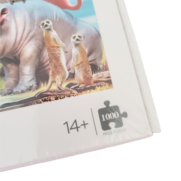 NEW 1000 Piece "African Animals" Jigsaw Puzzle - Picture 2 of 4